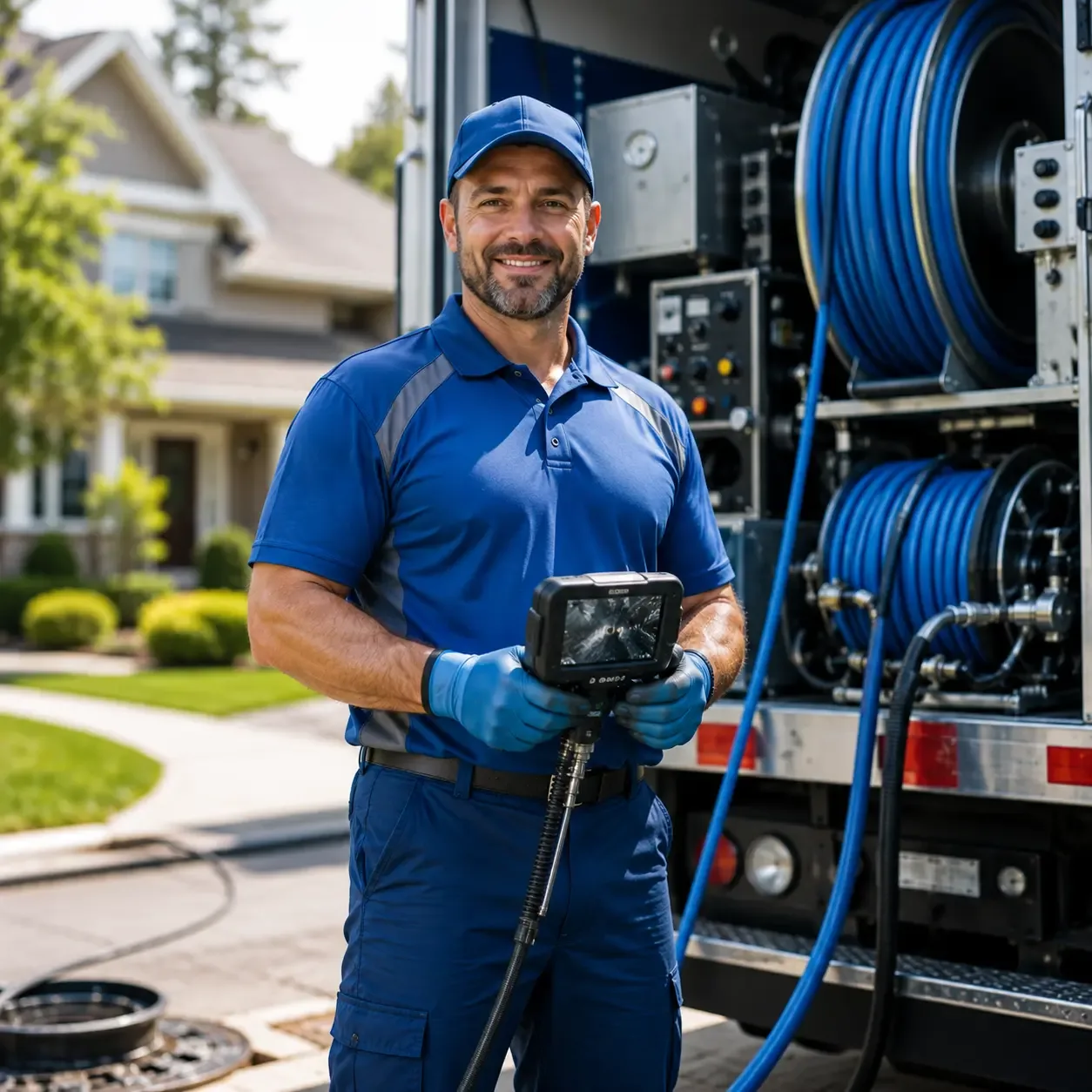 Local outdoor drain cleaning specialists in Danese, WV